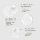 The GLOW UP Anti-Aging Discovery Kit by IREN Shizen features three serums, each formulated to boost collagen and deliver key ingredients for radiant, youthful skin. #show-lang-en