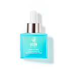 A bottle of customised skincare, DROP OF DEW Moisturizing Facial Oil by IREN Shizen. 